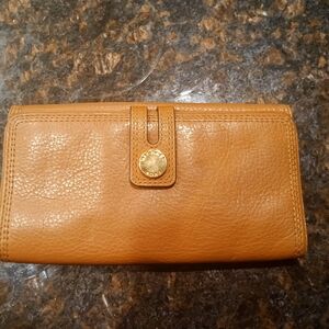 Michael Kors Tan Leather Wallet